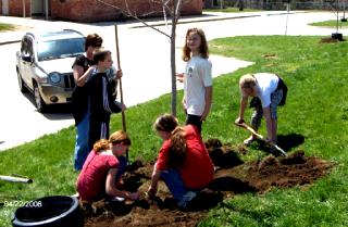 Arbor Day Tree Planting